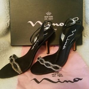 Sassy Nina Dress Sandal - EUC - Size 9